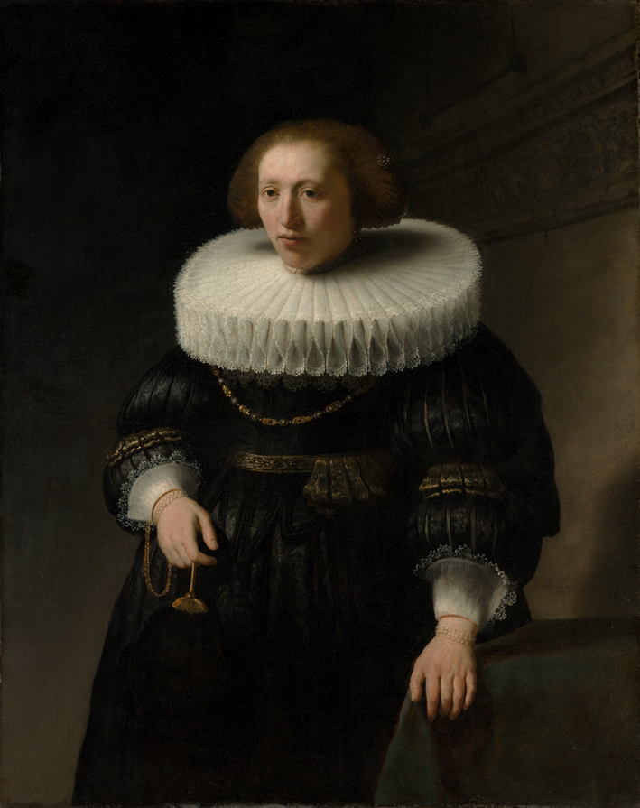  伦勃朗·梵·莱茵 Rembrandt van Rijn——一位女子肖像2